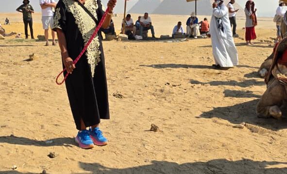 Camel Ride in Giza Pyramids