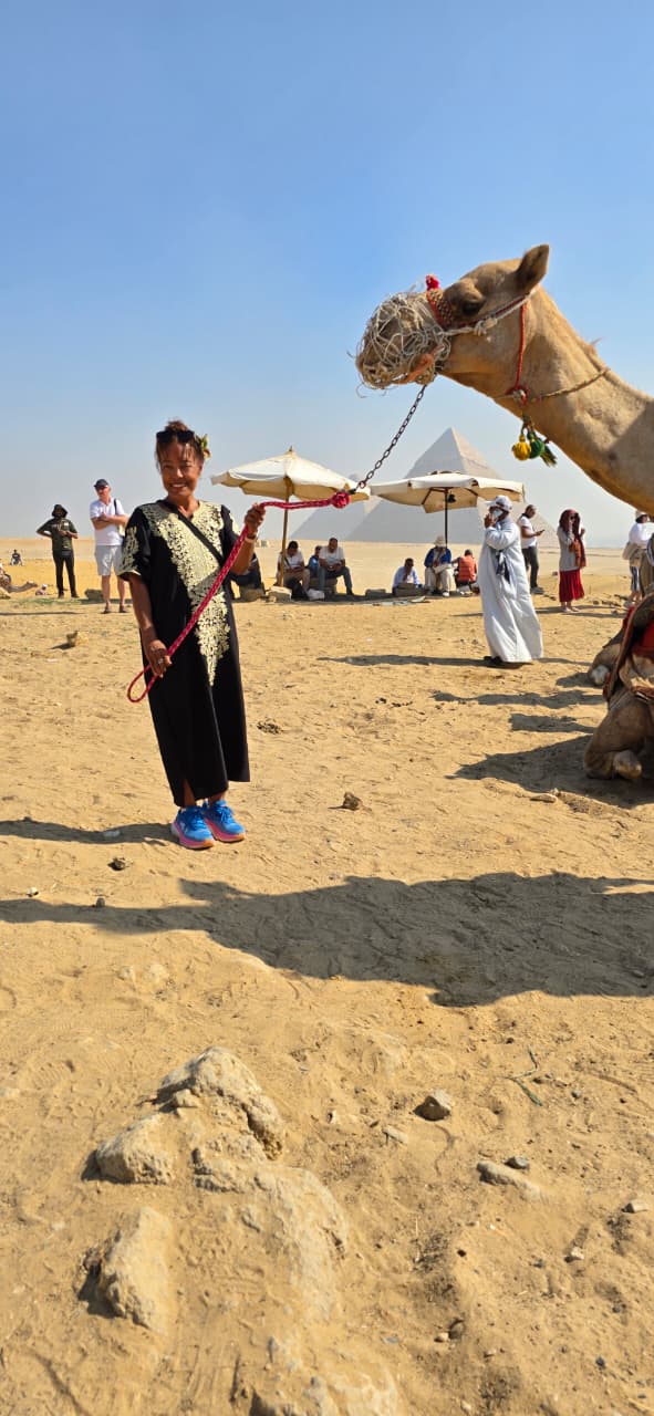 Camel Ride in Giza Pyramids